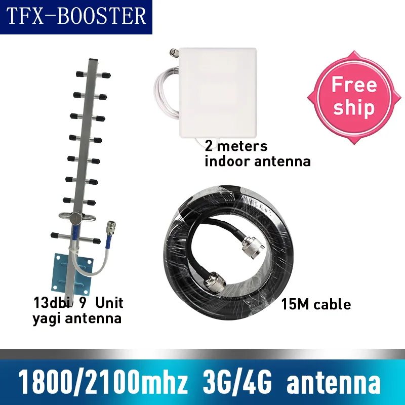 Усилитель сигнала сотовой связи TFX-BOOSTER 1800 МГц LTE DCS усилитель мобильной сети 4G
