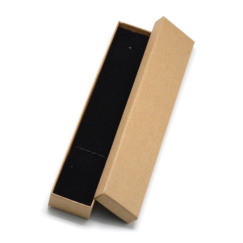 1 шт. картонная подарочная коробка для ювелирных изделий кольцо Ожерелье