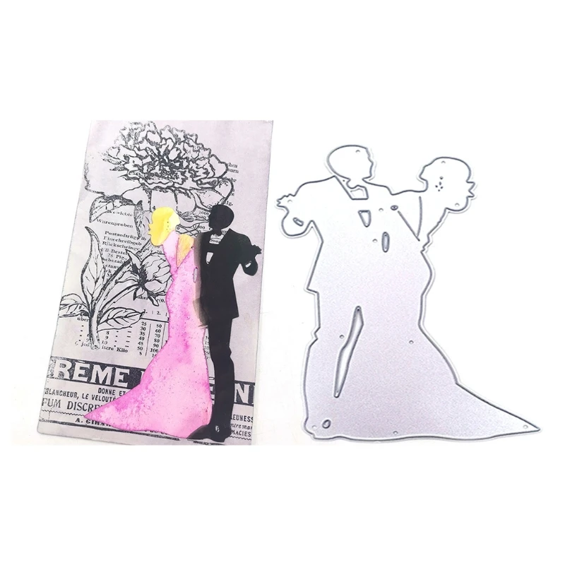 Ко Дню Святого Валентина элементы углерода Сталь Трафаретный вырубной штамп DIY