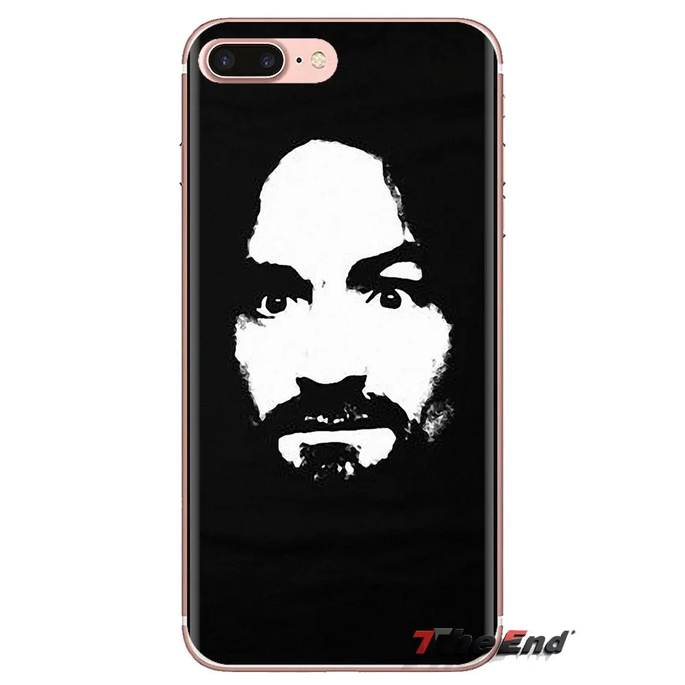 Мягкие прозрачные чехлы для Xiaomi Redmi 4A S2 Note 3 3S 4 4X5 Plus 6 7 6A Pro Pocophone F1 Charles Manson |