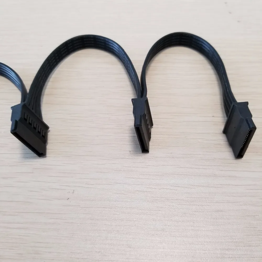 10pcs/lot Haiyun KM3 Series SATA Module Hige Quality Power Cable 6Pin IDE to 3 x Adapter Splitter | Компьютеры и офис