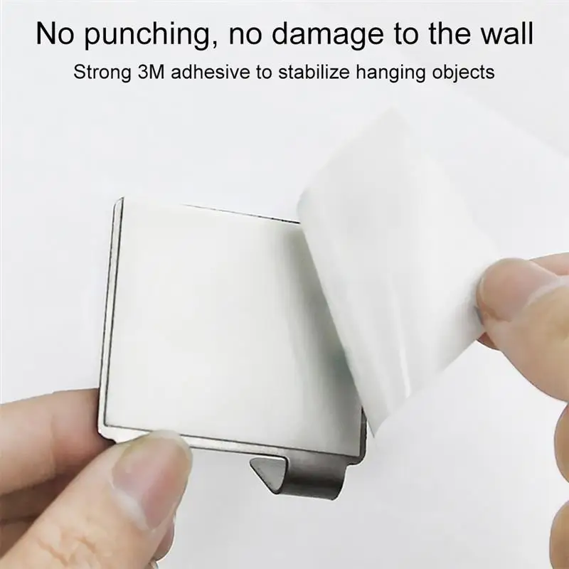 Многофункциональный крючок для ванной комнаты 8 шт. крючков из нержавеющей стали