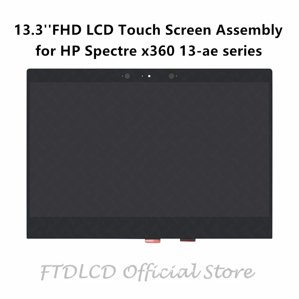 FTD lcd 13 3 'Ɗ K FHD сенсорный экран B133HAN05.5 N133HCE GP2 N133FHM N56 1920x1080 Для hp Spectre x360 ae010ca