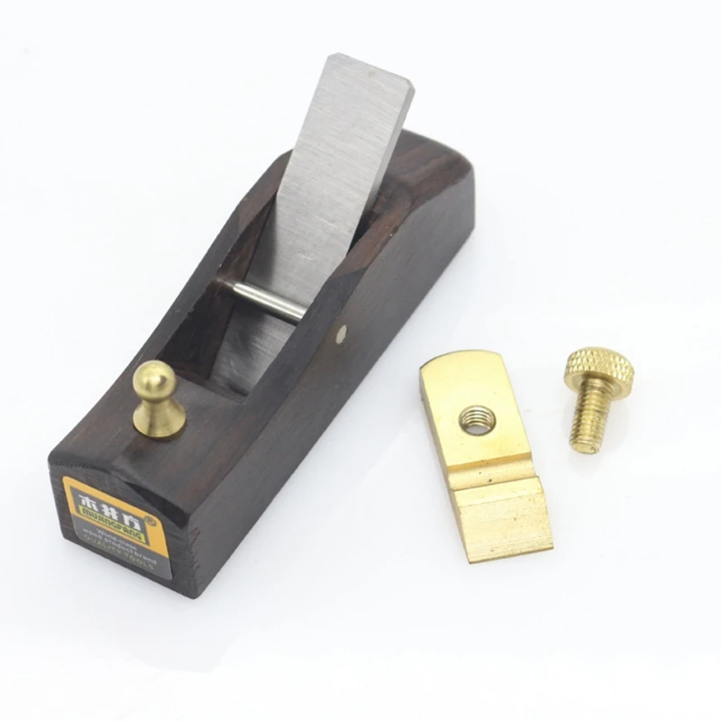 

Mini Hand-planer Woodworking Ebony Joinery Woodworking Tools Smooth Slicing Grinding Flat-bottomed Planing Wire Planer 19QB