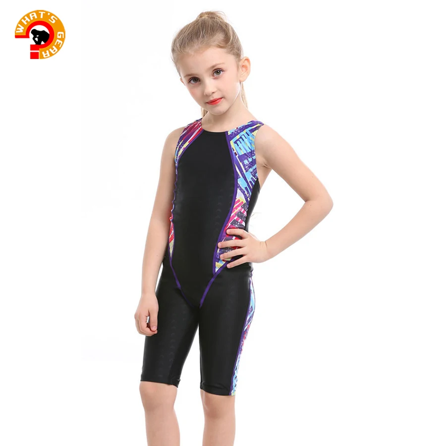 

Купальники девушки спортивные цельнокроеные купальные костюмы для купания класса с глубоким вырезом и конкурентоспособная Legsuits для девоч...