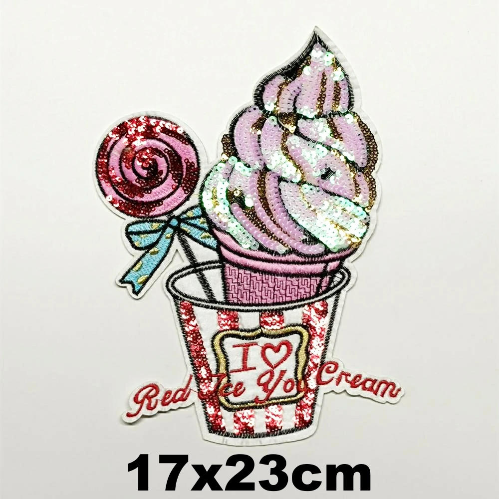 

DIY large embroidery big cake animal cartoon patches for clothing QR-3236