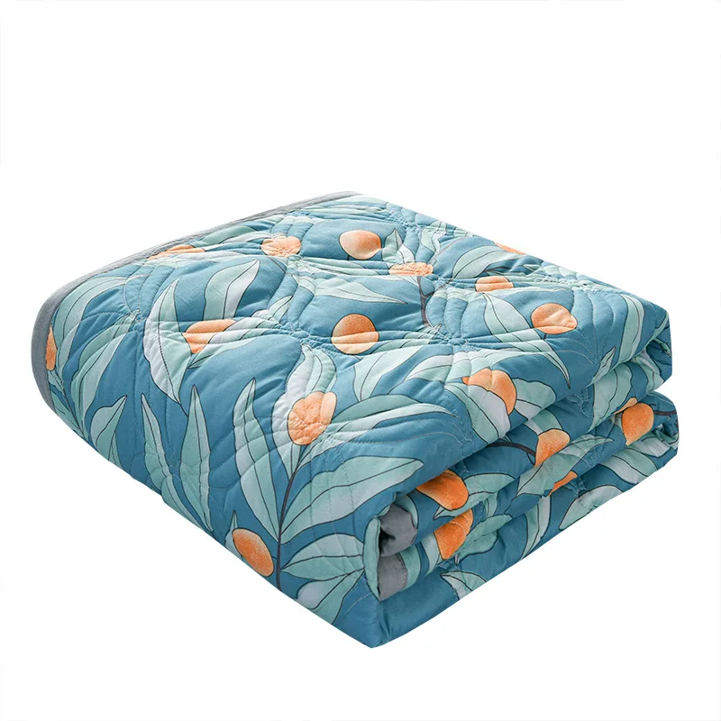 

Cartoon Summer Quilts for Children's Bed Bear Dinosaur Thin Comforter Quilt Bedspread Soft Comfortable Quilted Duvet only