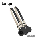 Новинка 2018, длинная короткая плоская регулируемая ручка tanqu со съемной ручкой для O-bag, кожаный ремень для Obag