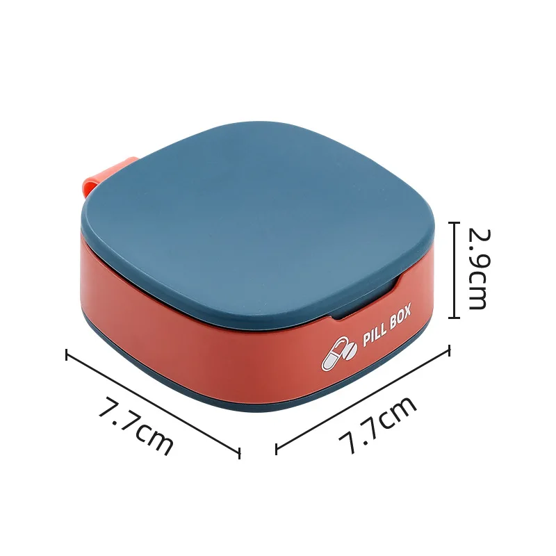 

Portable home travel medicine box silicone mini sealing box medicine box