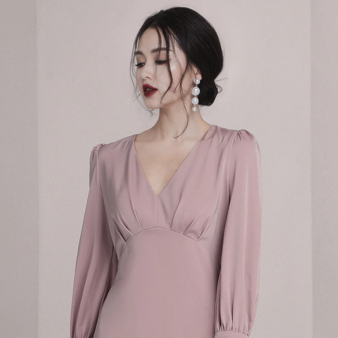 Новые розовые вечерние платья Vestidos De Fiesta торжественное платье женское