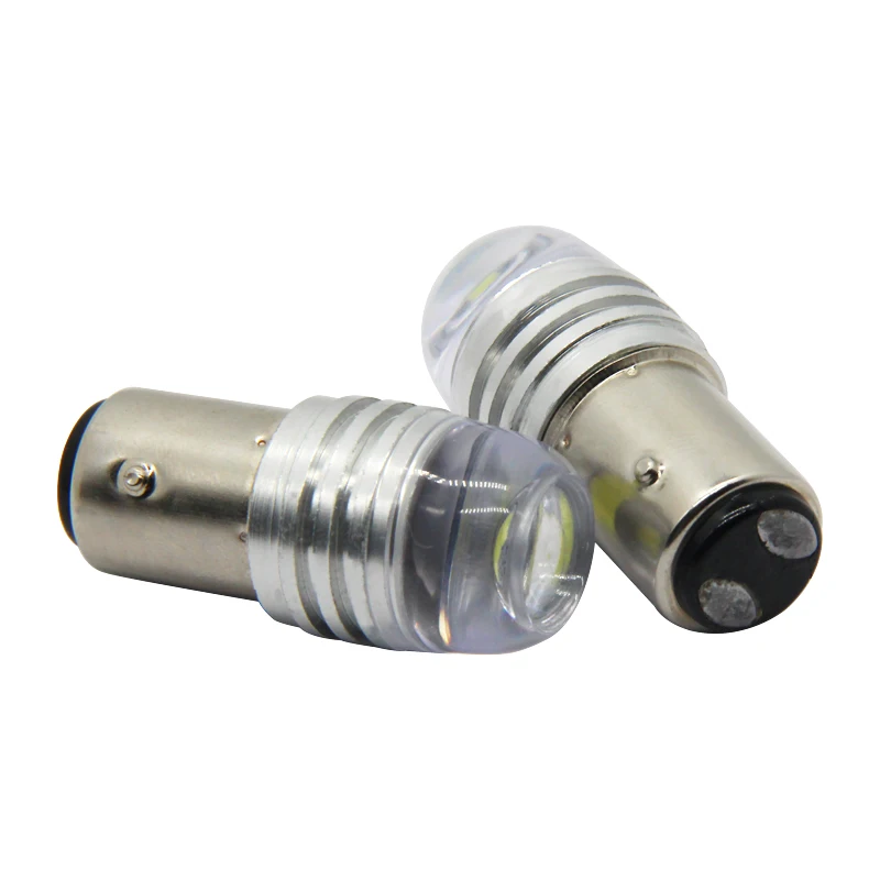 Новые Автомобильные светодиодные задние фонари 1157 1156 5630 3SMD вогнутые линзы