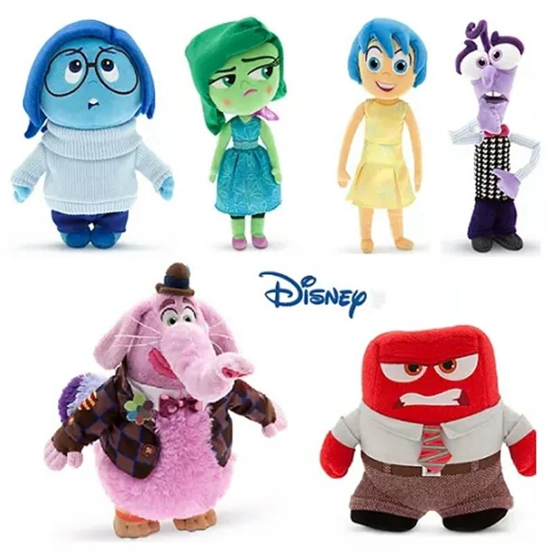 

Disney Movie Inside Out Joy Sadness Anger Disgust Fear Riley Plush Toy Soft Stuffed Doll Gifts For Children Christmas Birthday