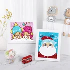 Алмазная живопись своими руками, искусство для детей, маленькая и легкая 5D Алмазная мозаика, живопись, Кристальные драгоценные камни, вышивка для девочек и мальчиков, ручная работа