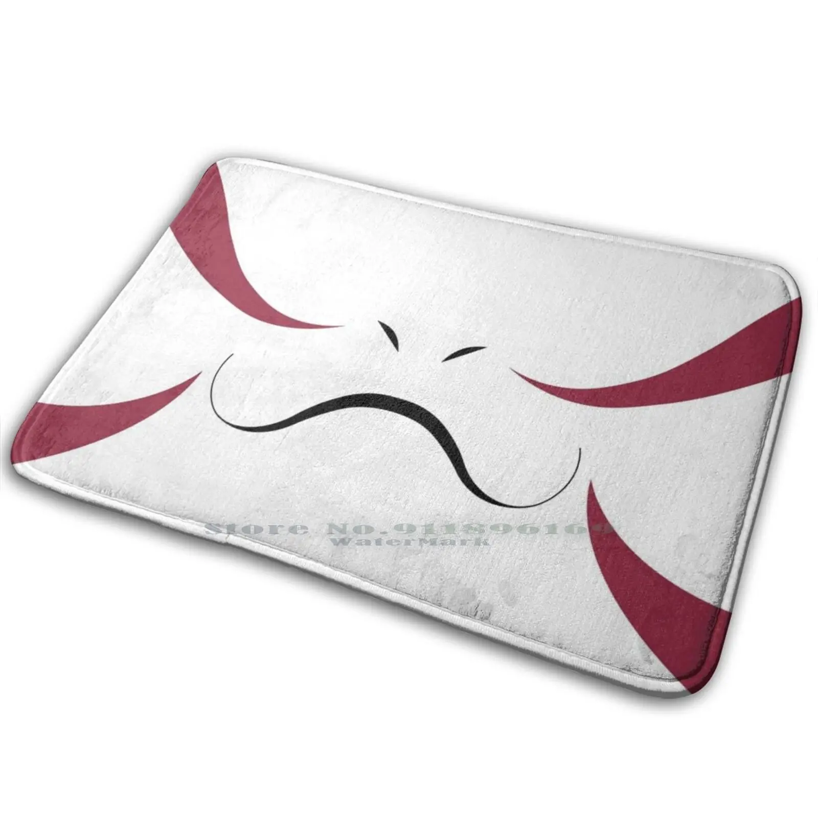 Anbu кошачий коврик в стиле маски Противоскользящий для входной двери спальню Clan