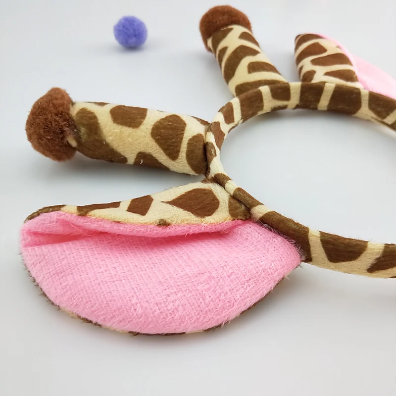 Giraffe Animal EAR Headband Tie Tail Birthday Gift Party Favor Halloween Costume for Kids Christmas Props - Girls, Boys, and Men image 5
