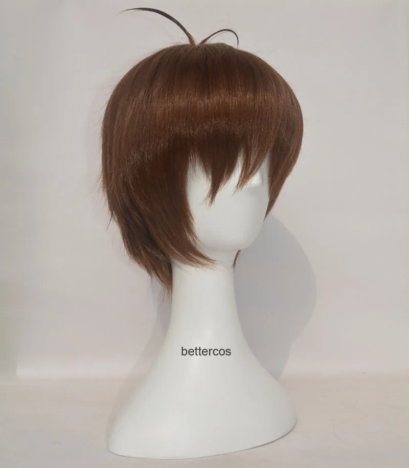 Волтрон: Легендарный Защитник Лэнс косплей парики короткие коричневые