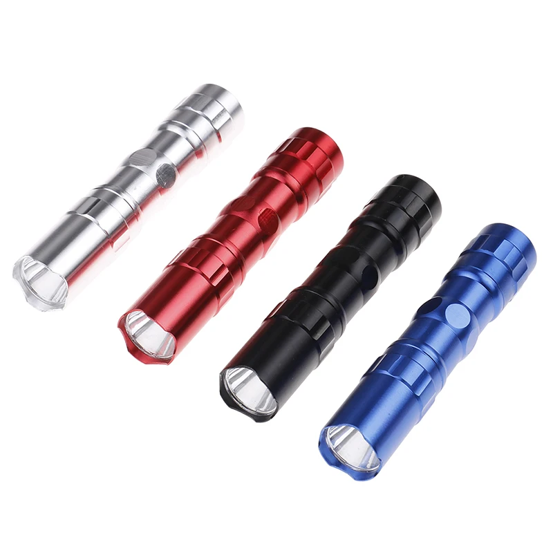 

New waterproof convenient flashlight hand-held LED Waterproof torch outdoor emergency flashlight multi color mini flashlight