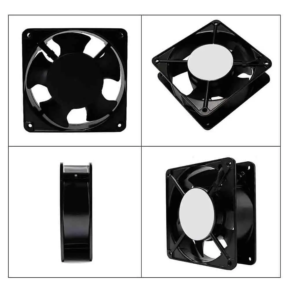 DP200A 120x120x38 мм 220V 0.14A 5 лезвий упорные шариковые подшипники охлаждающий вентилятор