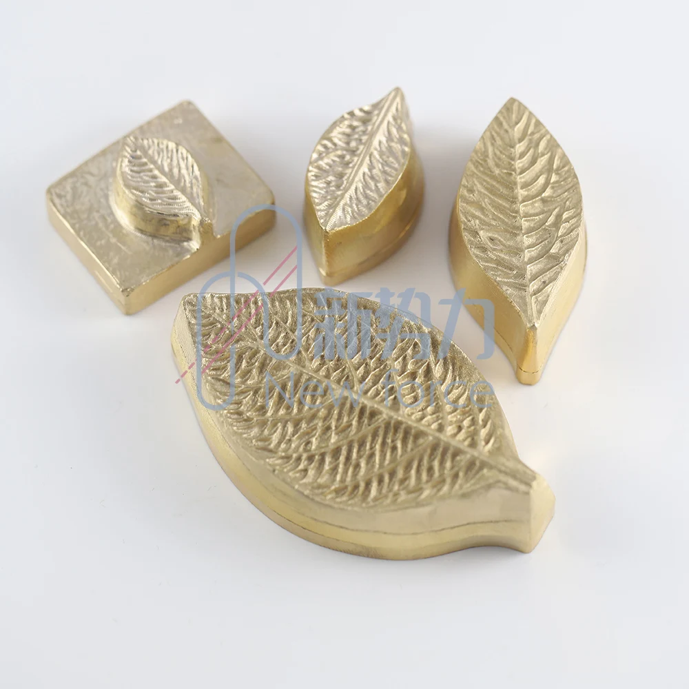 Пресс форма для цеха в виде листа розы и цветка нагревательный инструмент