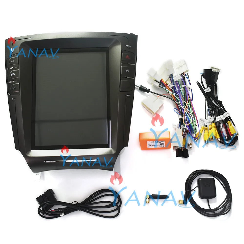 

Vertical screen car radio For-LEXUS IS250 2006-2012 Tesla style Car stereo multimedia player Android HD car video audio player