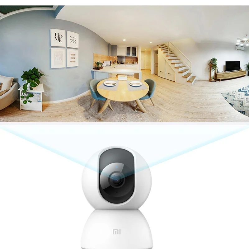 Видеокамера Xiaomi Mi Home Security Camera 360° 1080P поворотная Сетевая камера Wi Fi Bluetooth