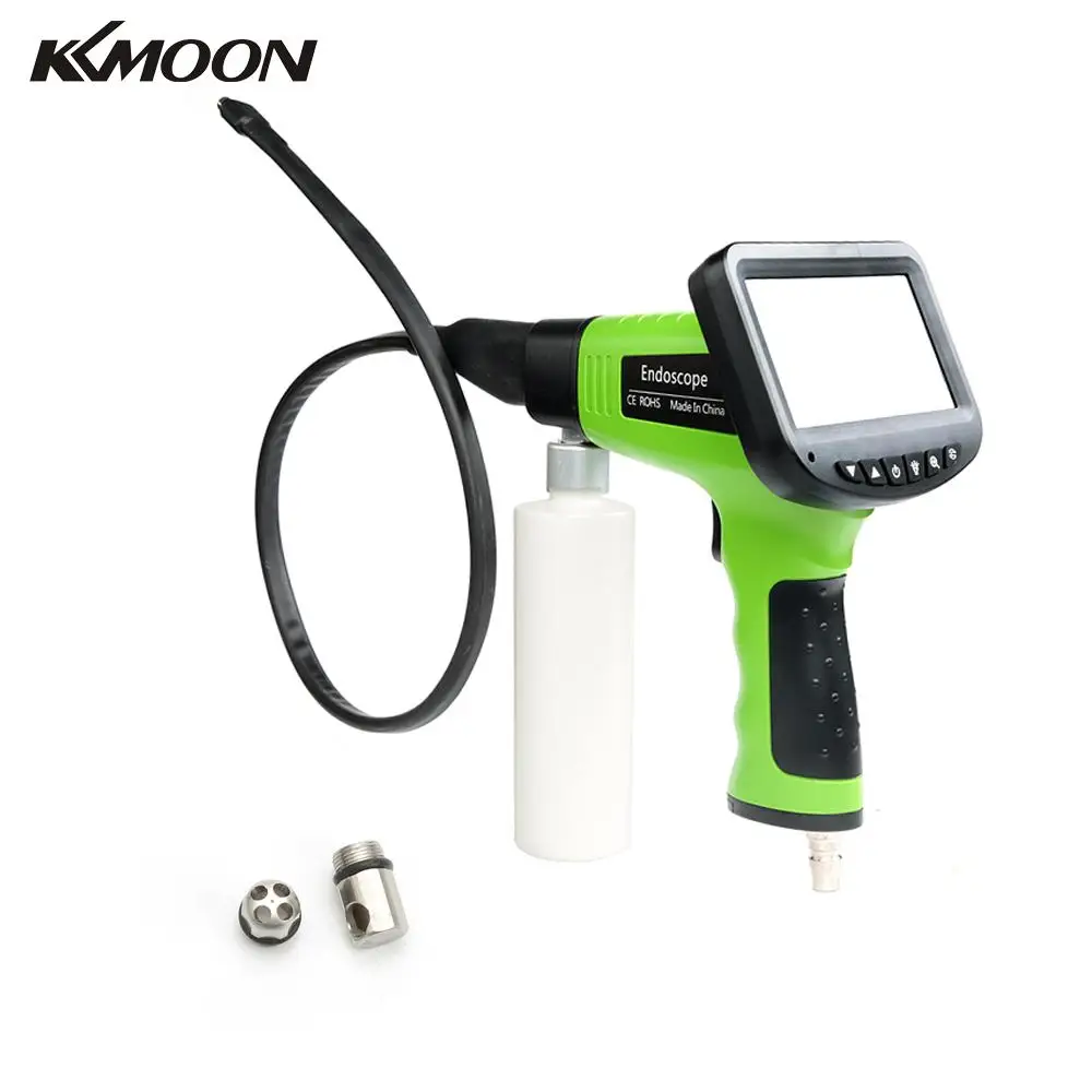 

KKMOON Ergonomic Design Car Air Conditioner Cleaning Spray Gun 4.3 Inch LCD Display Visual Cleaning Airbrush Pipe Endoscope