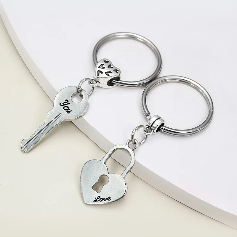 

Новый европейский и американский модный мозаичный брелок, подвеска для пары, подарок на день Святого Валентина, подвеска для сумки, украшен...