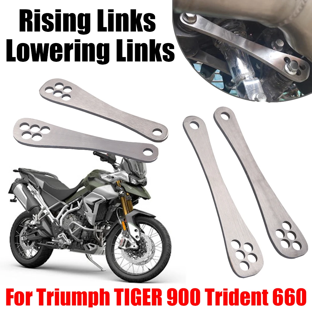 

For Triumph TIGER900 TIGER 900 Rally GT Pro LOW Trident 660 Motorcycle Accessories Rear Suspension Rising Link Lowering Links