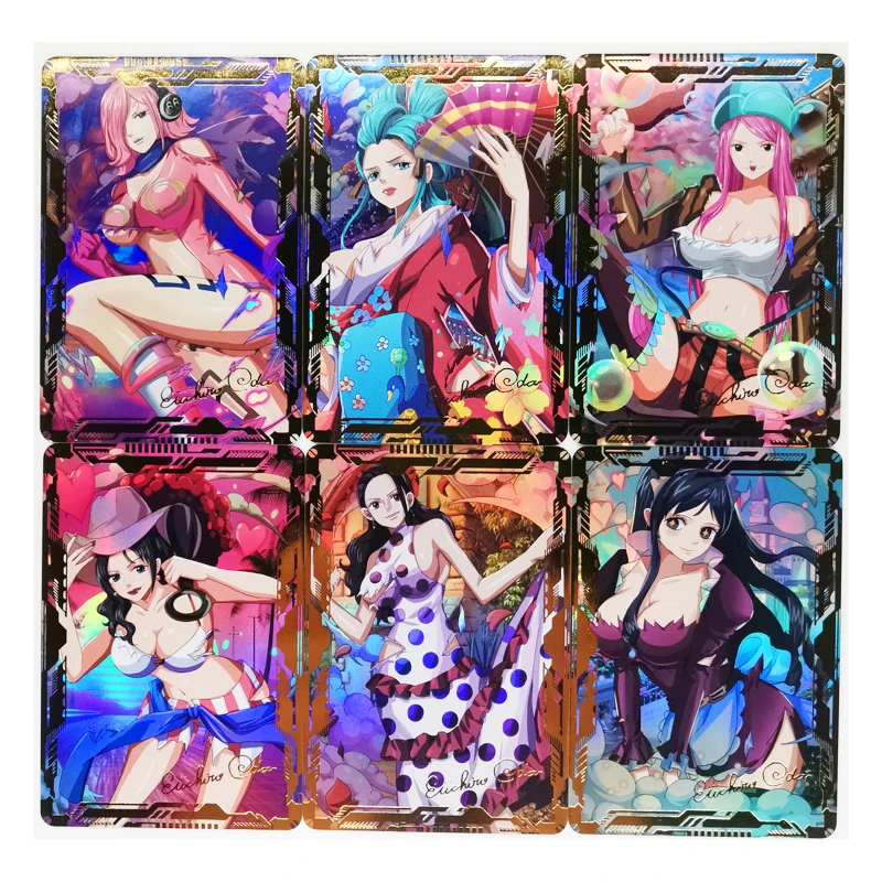 Conjunto de 27 unids/set de juguetes de una pieza, pasatiempos, colecci&oacute;n de juegos coleccionables, tarjetas de Anime-2