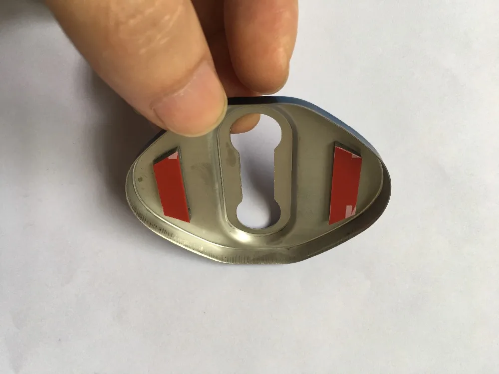 4 шт. защитные наклейки на автомобильные дверные замки для Toyota prius 2016 2019|Лепнина