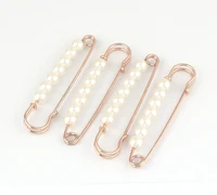 safety pins pearl brooch large safety pins skirt blanket shawl safety pins charm jewelry apparel accessories diy sewing 85mm