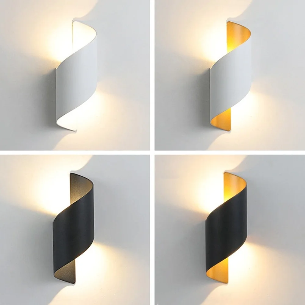 

10W Indoor Outdoor Waterproof LED Wall Light Home Decor Up and Down Lights Bedroom Living Room Staircase Background Wall Lamp