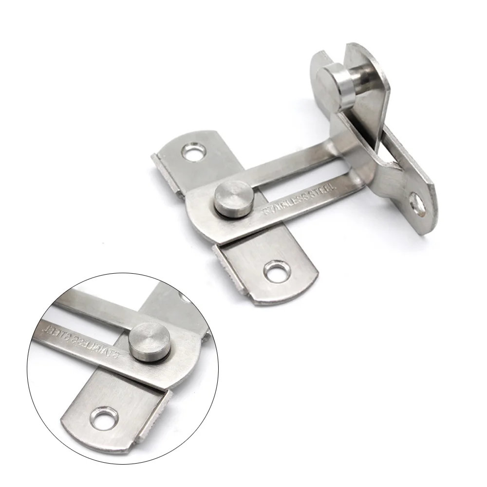 Hasp Latches Sliding Door Chain Locks Security Tools Hardware Window Cabinet Hotel Household Anti-Theft | Обустройство дома