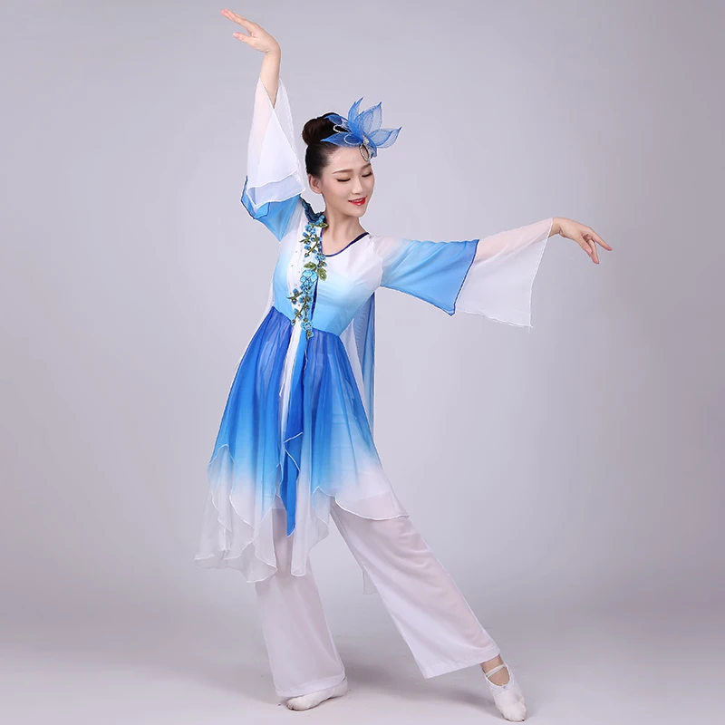 Женский винтажный костюм для танцев Yangko классический танцевальный одежда