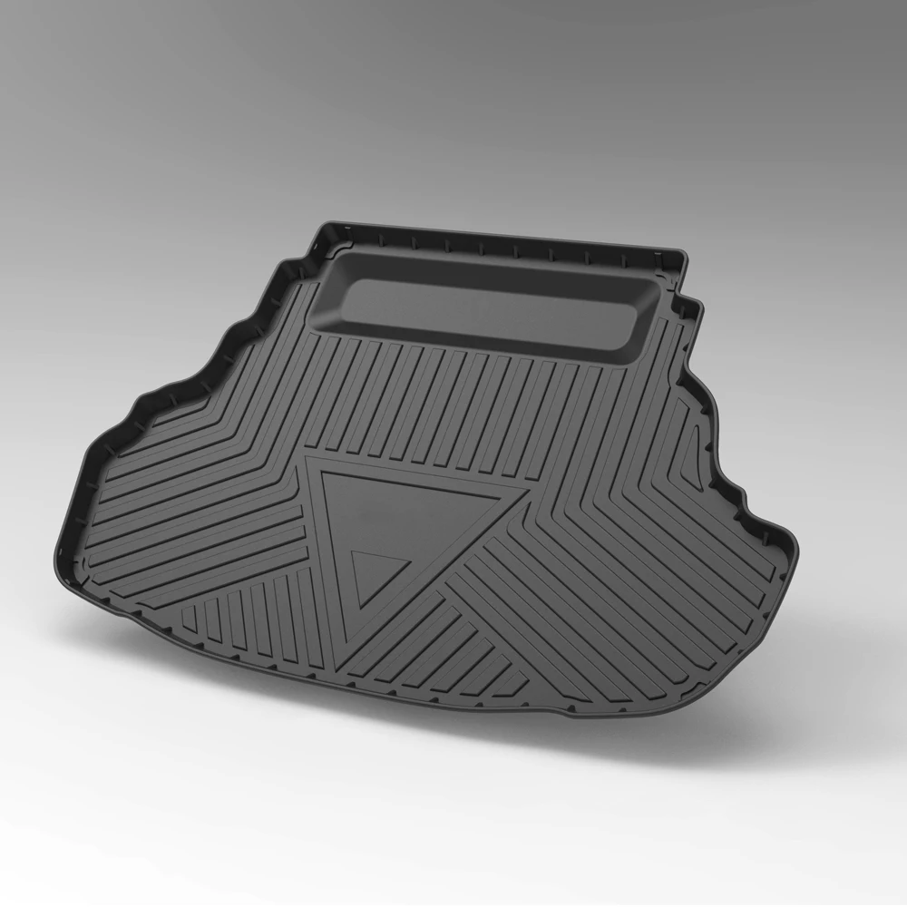 

Muchkey TPE Trunk Mat For Toyota Camry 2012 2013 2014 2015-2017 Car Waterproof Non-Slip Custom Rubber 3D Cargo Liner Accessories
