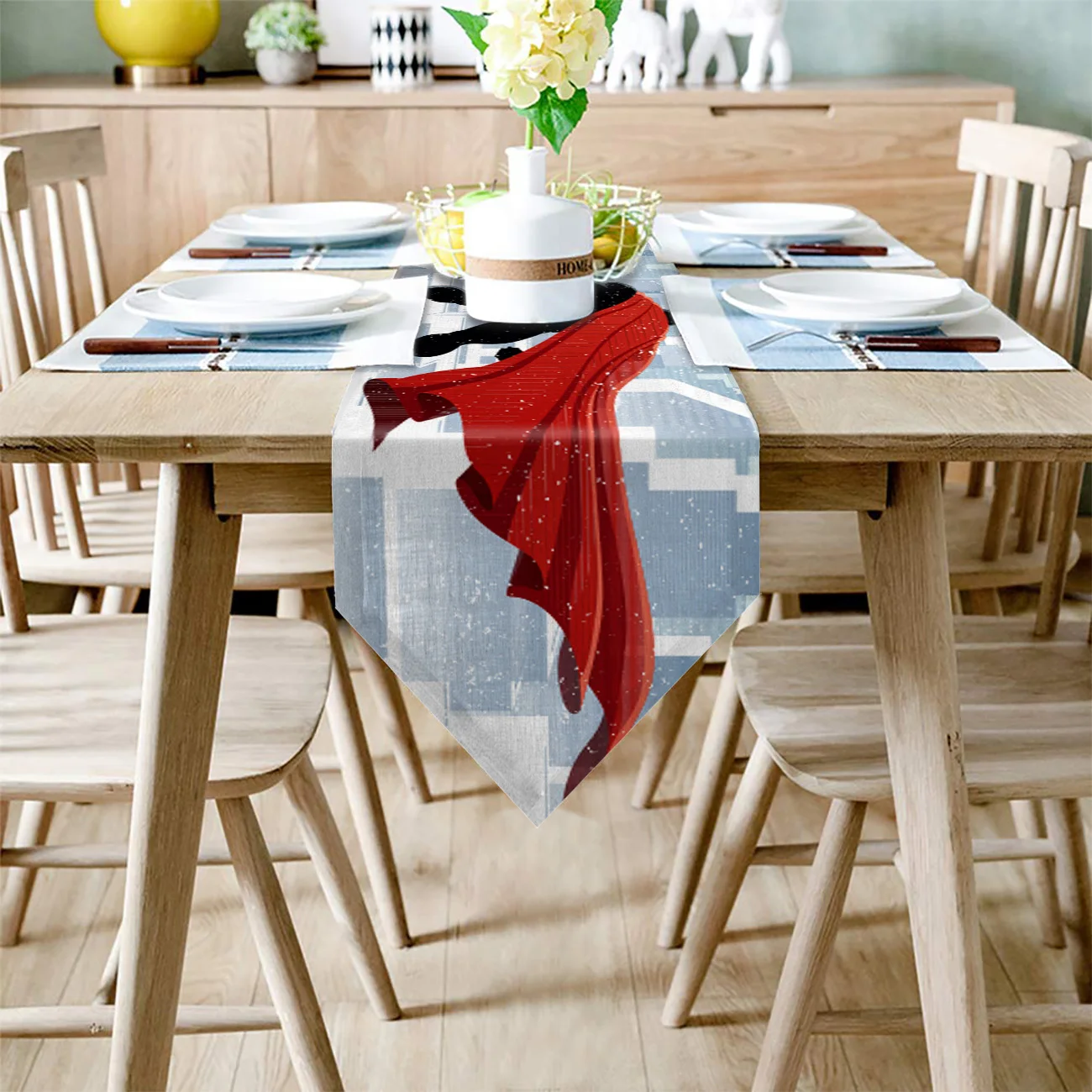 Мужская скатерть с изображением героя для защиты городских столешниц свадьбы