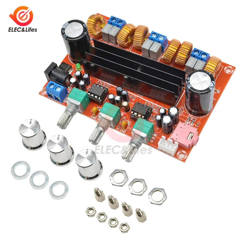TPA3116 2 1 2*50W + 100W Плата цифрового усилителя высокой мощности TPA3116D2 сабвуфер стерео
