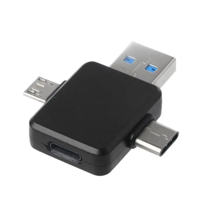 8Pin для Lightning Female USB + Type C Micro разъем зарядного устройства адаптер Android смартфона