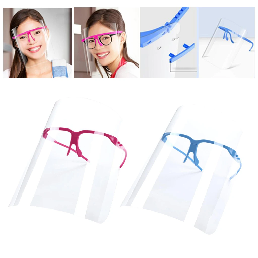 2 шт. прозрачные защитные очки на все лицо для мужчин и женщин|Рыбацкие кепки| |