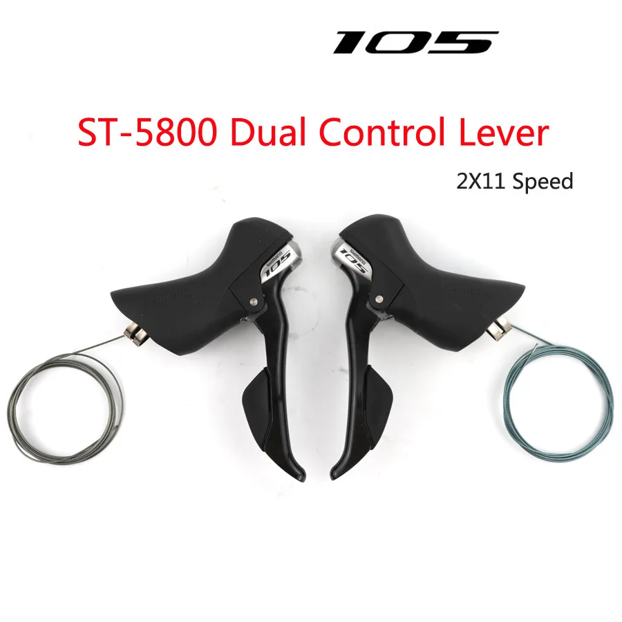 SHIMANO 105 ST R7000 ST 5800 ST-R7000 ST-5800 двойной рычаг управления 2x11-скоростной 105 R7000 5800 переключатель для шоссейного велосипеда