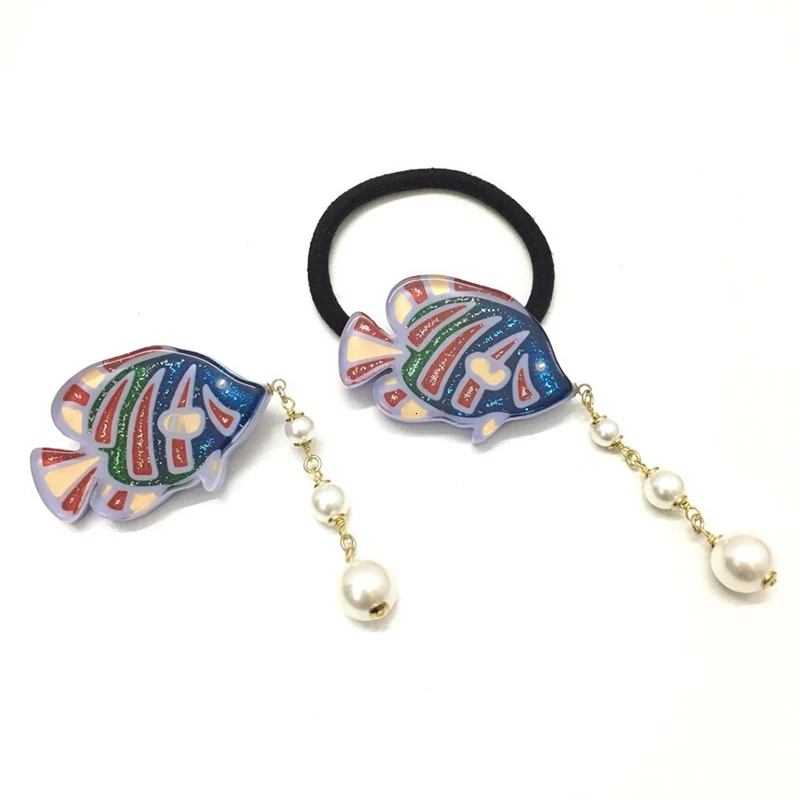 Новинка 2019 хит брендовые модные ювелирные изделия для женщин тропические рыбки