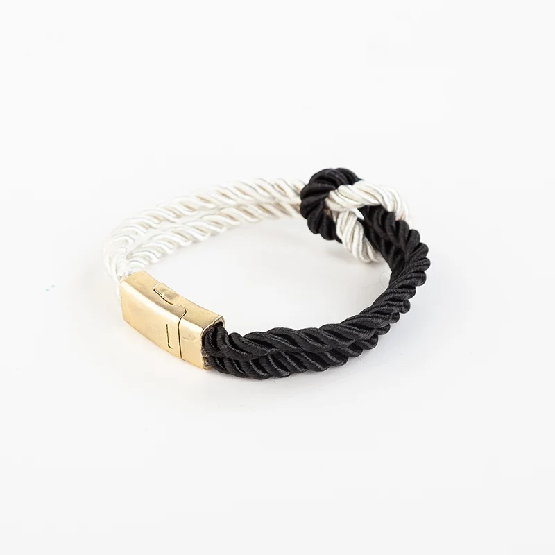 Meajoe модная цепочка из веревок с магнитной застежкой браслет бантом винтажный