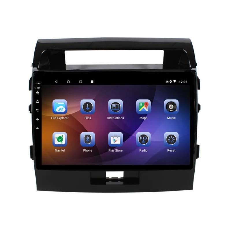 

2 din 8 core android 10 car radio auto stereo for Toyota land cruiser 2007 2009 2010 2012 navigation GPS DVD Multimedia Player
