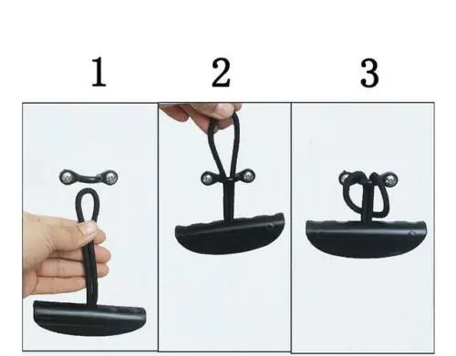 Партия из 2-х ручных Т-образных ручек для переноски Каяка с шнуром и накладными