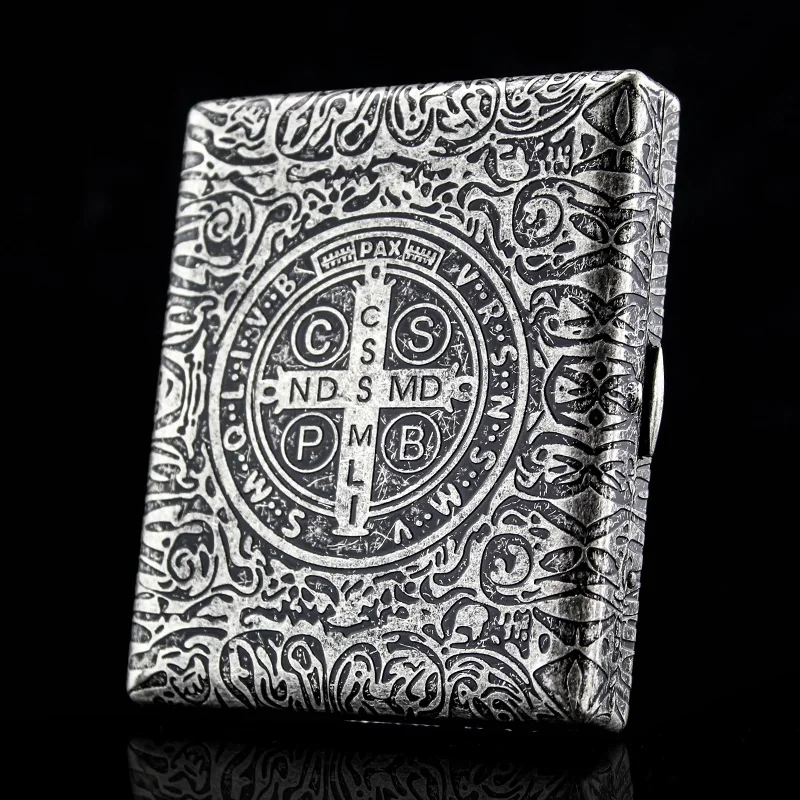 Оригинапосылка IMCO ультратонкая сигаретная коробка из чистой латуни высокое