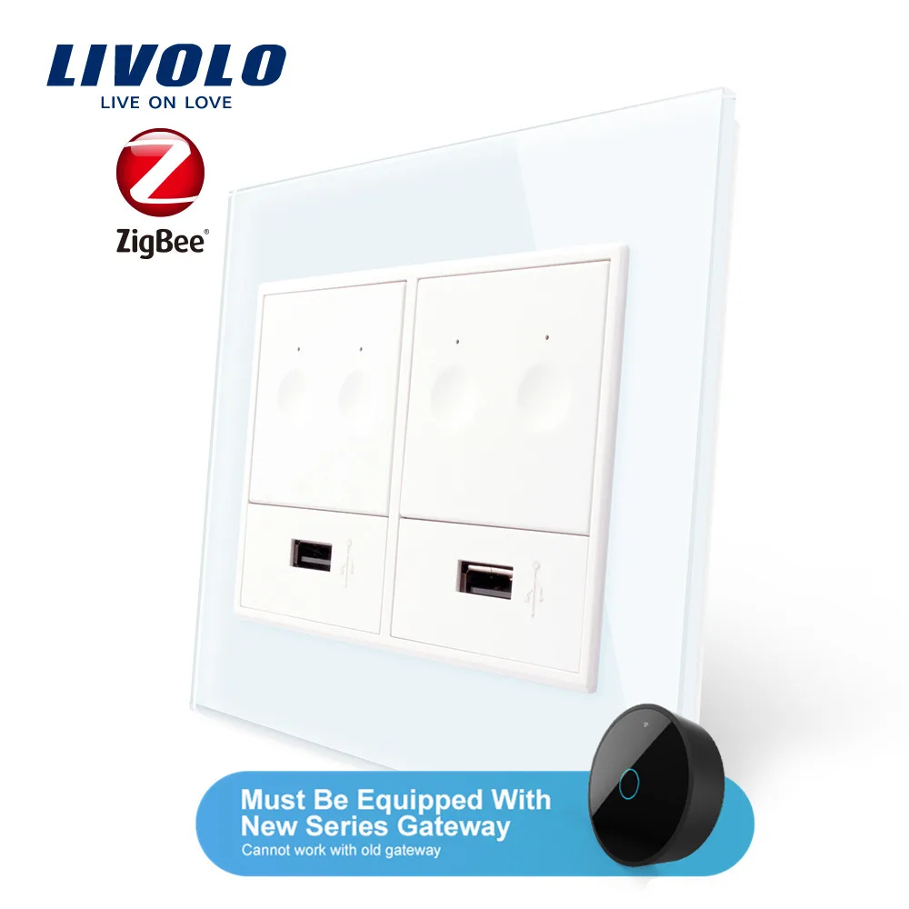 Livolo стандарт США/Австралии новый SeriesWall Smart wifi app сенсорный выключатель 2 + банды 1Way