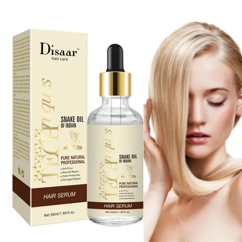 

Moroccan Snake Oil Hair Essential Oil Hair Reduce Bifurcation Multi-functional Hair & Scalp Treatments for Dry Hair Types 50ML