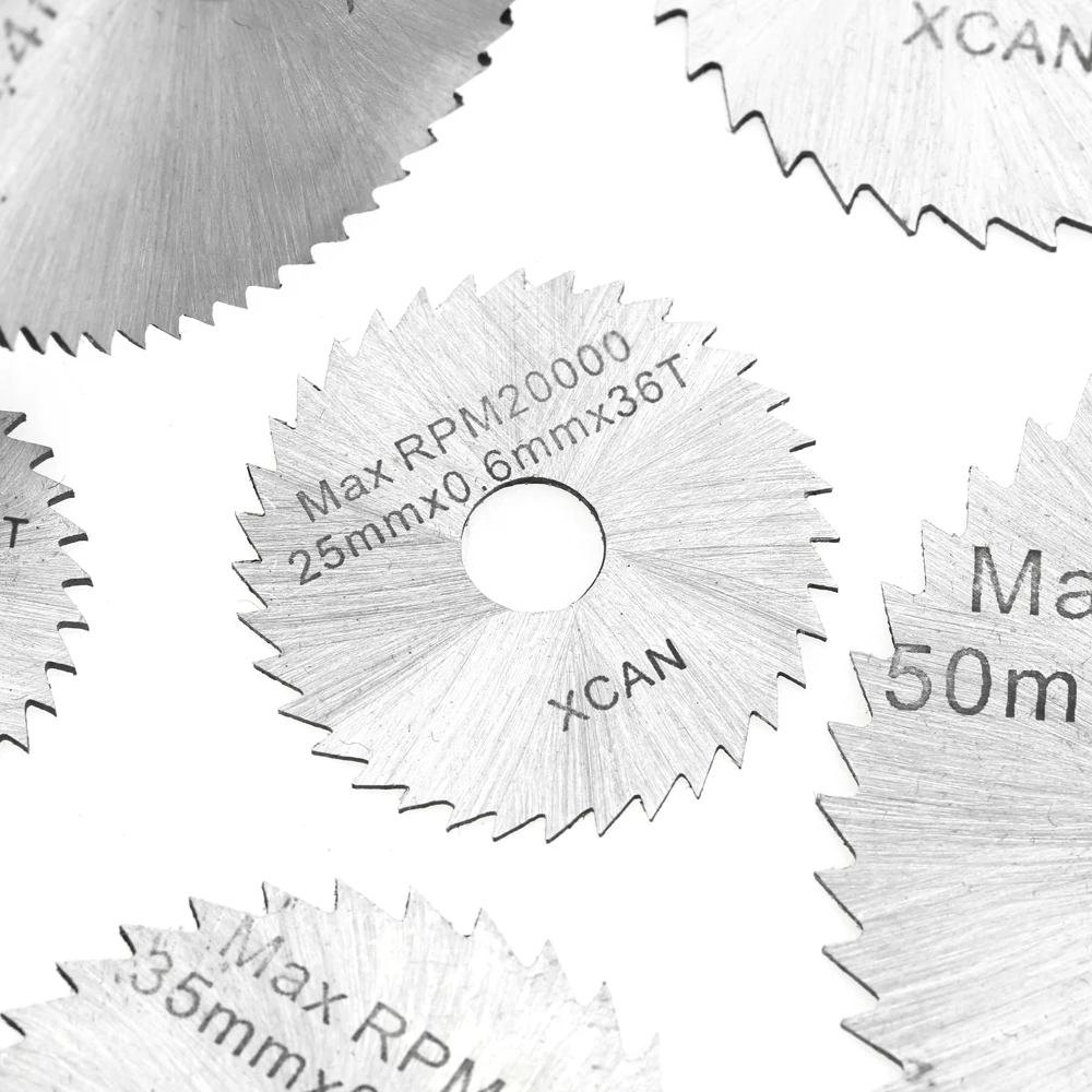 Набор лезвий для циркулярной пилы из быстрорежущей стали с хвостовиком 1/8 дюйма 7