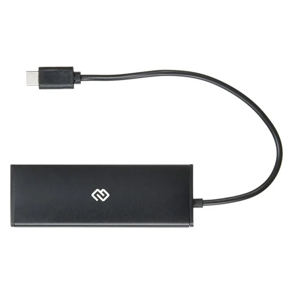 Разветвитель usb-c digma hub-4u2.0-uc-b 4порт. черный | Компьютеры и офис