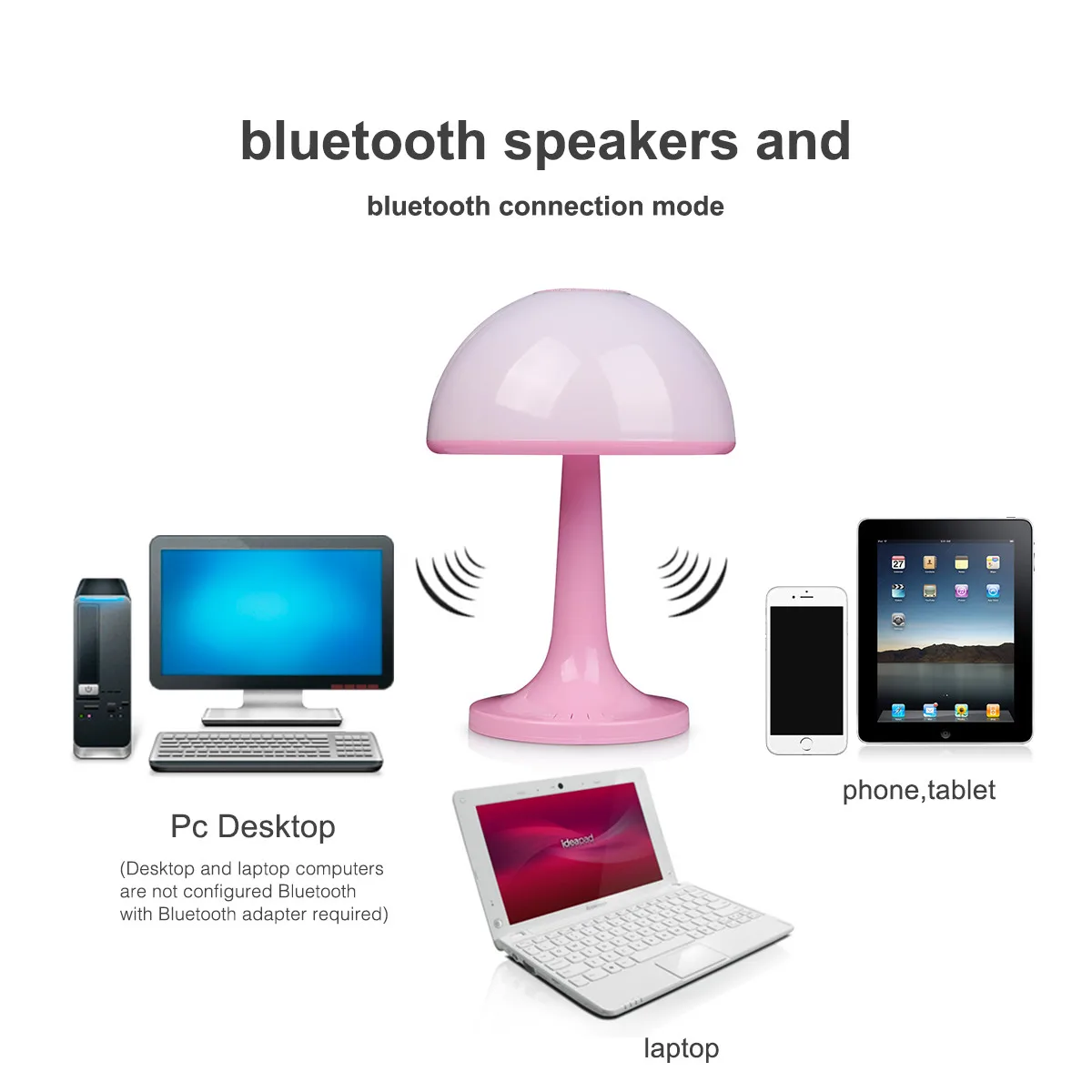 Беспроводная Bluetooth мечта обесцвечивание интеллектуальная музыкальная лампа